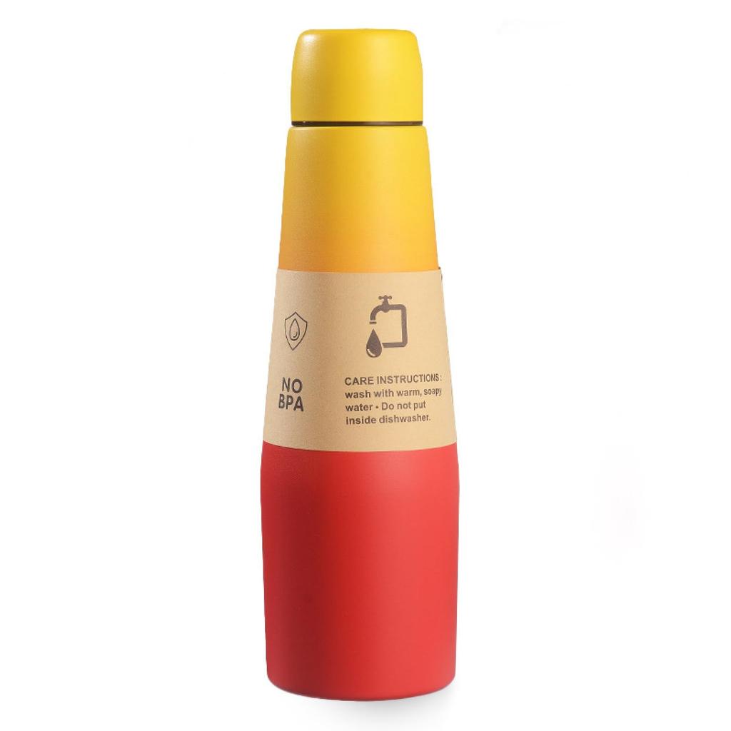 High-Value Mug 304 Stainless Steel Vacuum Cup Cola Bottle Large-Capacity Portable Sports Water Cup 18oz