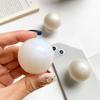 Wind Crystal Ball Large Pearl Glitter Mobile Phone Airbag Bracket Retractable Back Sticker Air Cushion Support Niche
