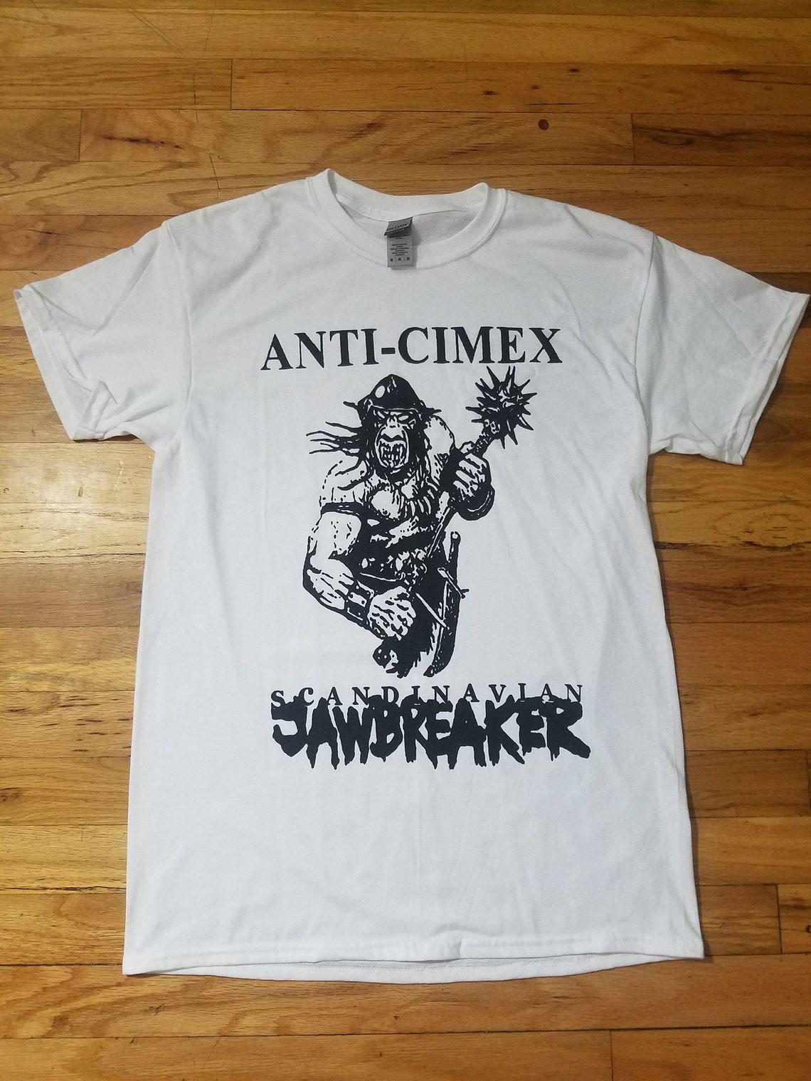 Anti-Cimex - Скандинавский Челюстелом Футболка УНИСЕКС 2XL
