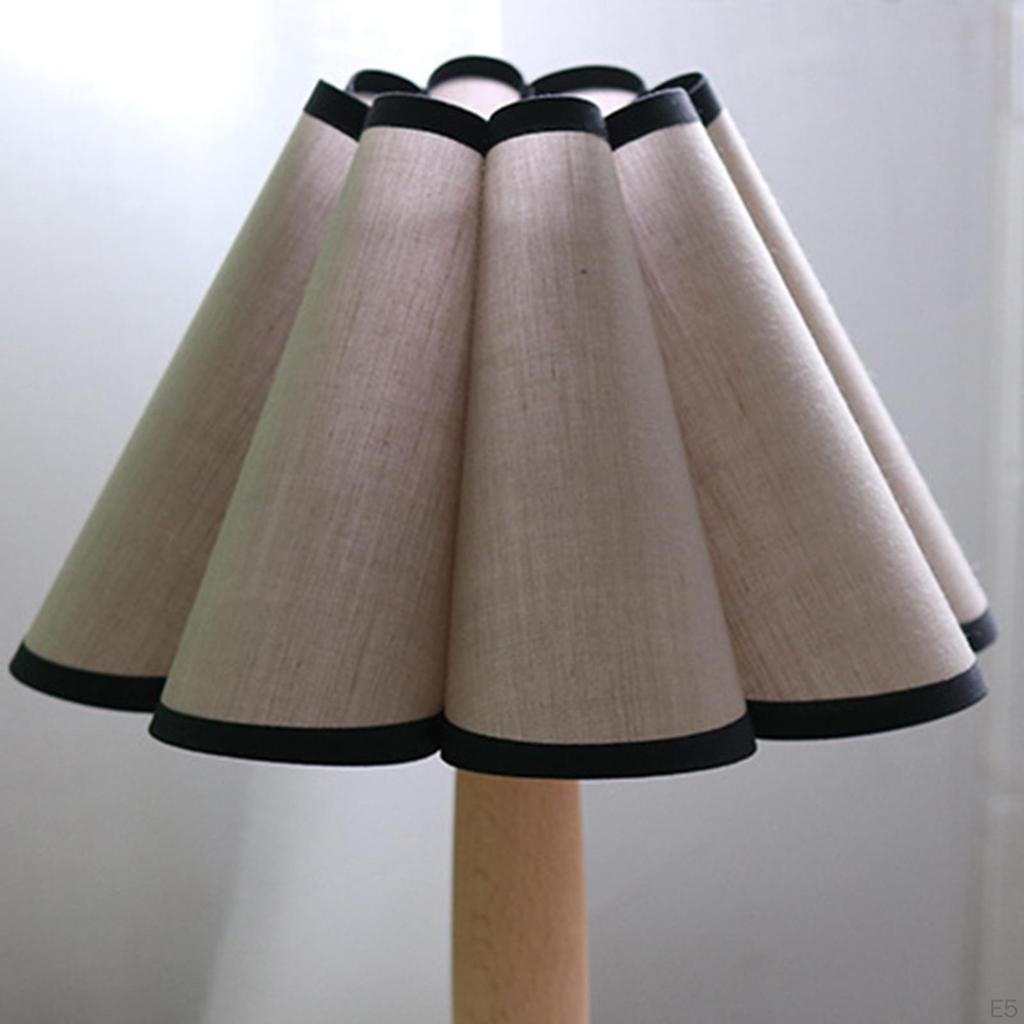 Modern Bedside Nightstand Lamps 14.17inch with PP folding washable Shades for Bedroom Guestroom