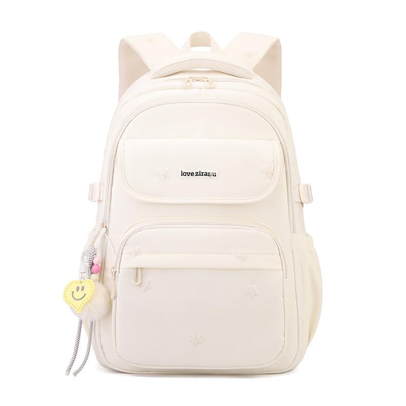 Nieuwe Rugzakken School Mode Schooltassen voor Meisjes Schoolrugzak Waterdicht Kinder Boekentas Reisrugzak Mochilas escolar white