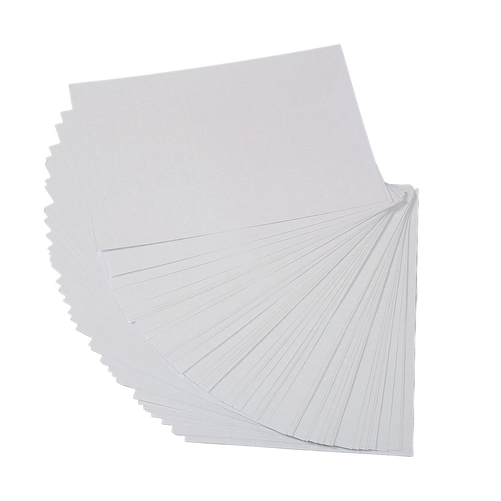 

50 шт. Голографические ламинированные листы А4 Блестящий эффект Легкое использование Голографические наклейки для DIY