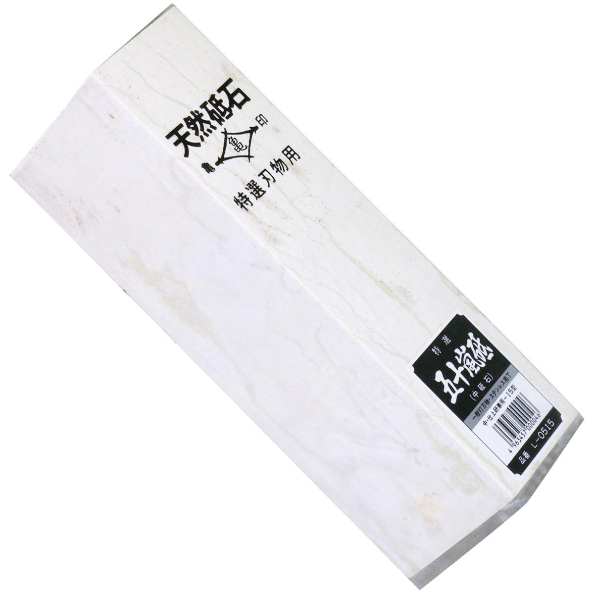 

Kamejirushi Natural Igarashi Whetstone, Whetstone, 15-Cut (Medium), 210x65x70mm, L-0515 белый