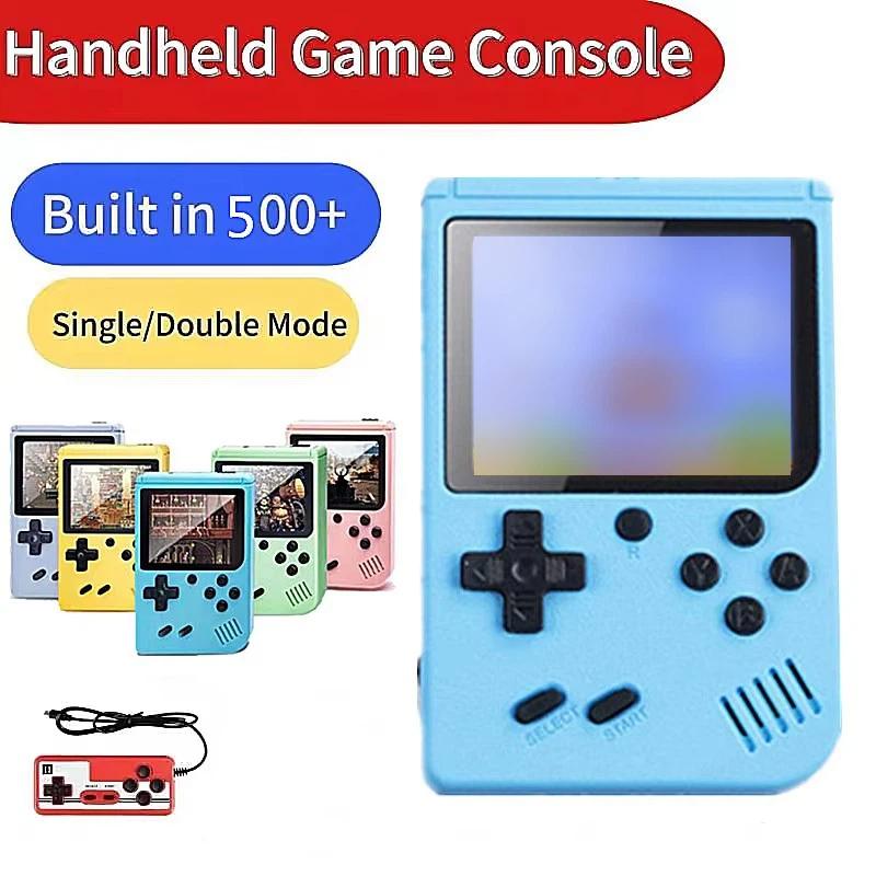Retro Portable Mini Handheld Game Player 8 Bit Video Game Console Built-In 500 Games Gameboy For Kid Gift