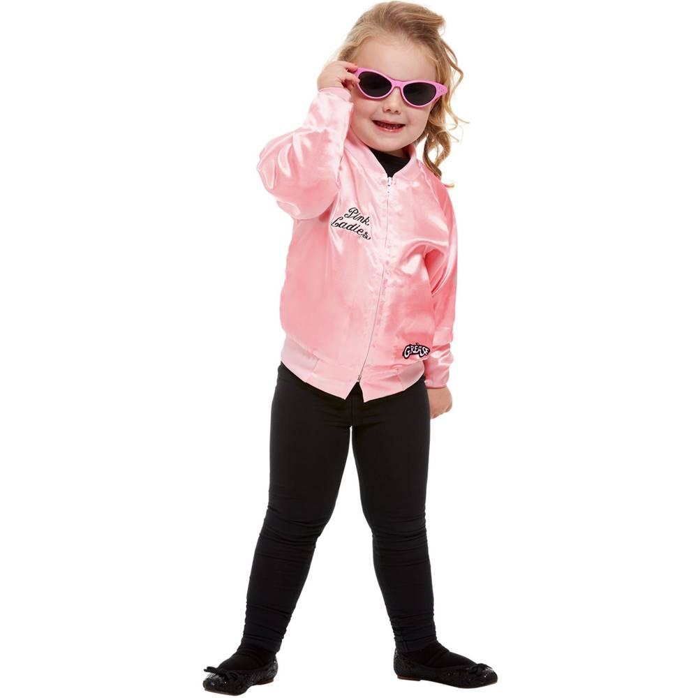 Grease Childrens/Kids Pink Ladies Jacket