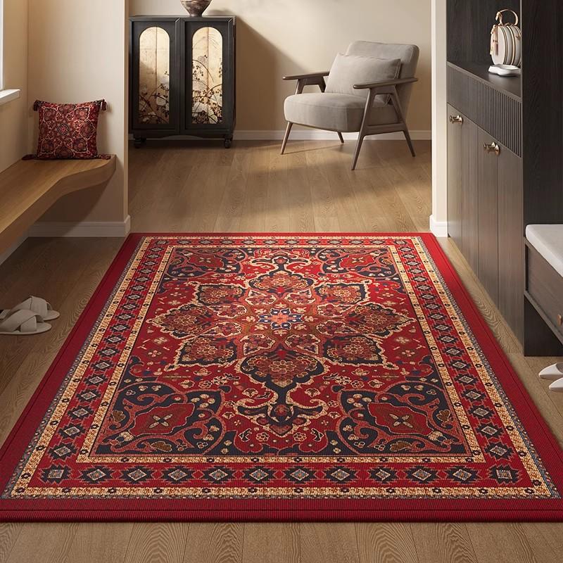 Ethnic Style Entrance Doormat Dust Removal and Anti Slip Carpet Entrance Mat Door Mat