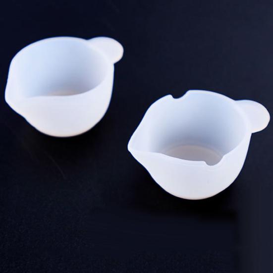 4 Stück Silikon Epoxidharz Mischbecher Rührstäbe DIY Schmuckherstellung Werkzeugsets