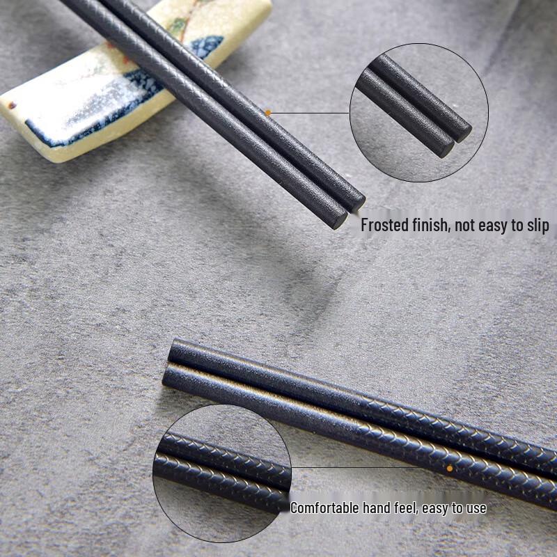 Runzhi Commercial Anti-slip Alloy Chopsticks