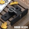 90 Degree Door Latch Luminous Gate Latches Durable Closet Door Lock  Cabinet