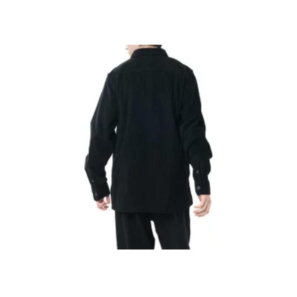 Vans Waffle Corduroy Long Sleeve Shirt Men tops Black VN000639BLK
