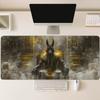 Anubis Ancient Egyptian Mythology Art Large Gaming Mouse Pad Non Slip Rubber Desk Mat For Laptop Keyboard Home Office Workspace