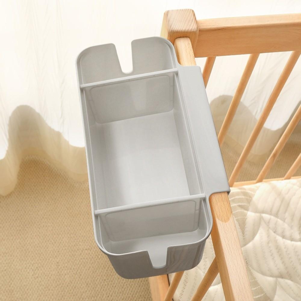 Large Capacity Bedside Storage Rack Partition Bed Hanging Bag Night Stand Shelves  Home
