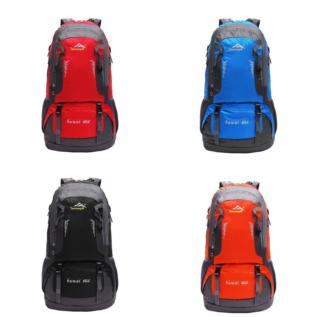 Outdoor Hiking Backpack 60l Breathable Durable Waterproof Trekking Bag For Men Women Special Characters Included
