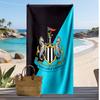 Asciugamano da Spiaggia con Stampa del Newcastle United Football, Asciugamano Grande Morbido ad Asciugatura Rapida per Spiaggia Campeggio Nuoto