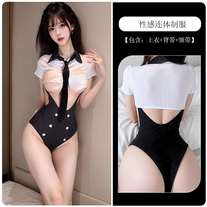 Sexy Lingerie Sexy Cute Rabbit Seductive Conjoined Pure Desire To Show Buttocks Perspective Seduction Rabbit Girl