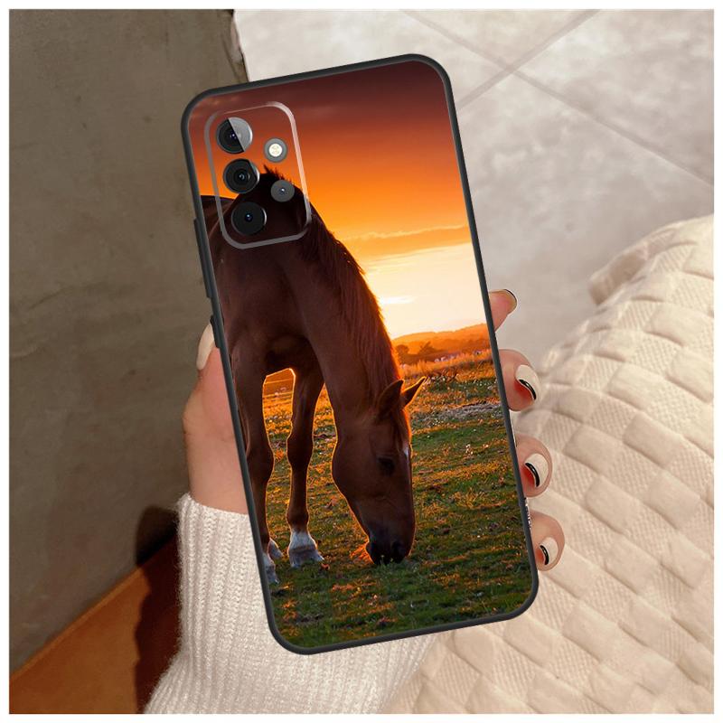 Horse Animal For Samsung Galaxy A13 A33 A53 A34 A54 A14 A15 A16 A26 A36 A56 A12 A32 A52 A06 A35 A55 Case