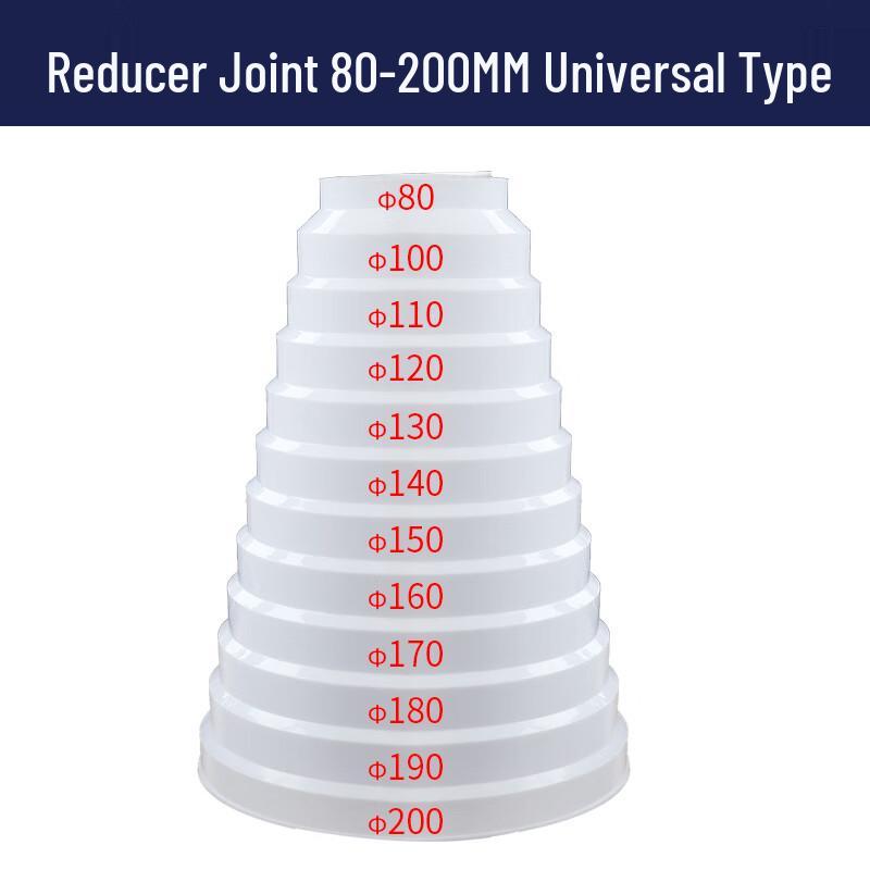 Huishida Universal Range Hood Exhaust Duct Reducer