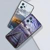 Para Realme 9 Pro Plus Funda Divertida de Silicona Suave Cubierta de Teléfono Para Realme 9 4G Funda Negra Carcasas con Parachoques Resistentes a Golpes Para Realme 9 Pro+