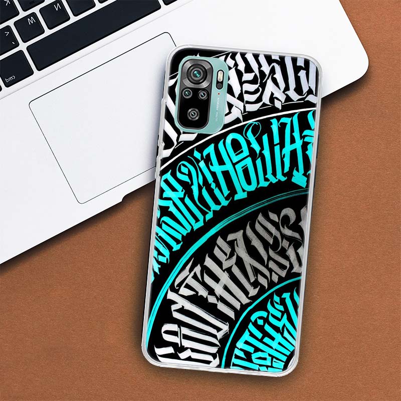 Pokras Lampas Art Graffiti Pouzdro na telefon pro Xiaomi Redmi Note 12 10 10S 9 9S 9T 8 8T 11T 11S 11E 11 Pro Plus 7 5 5G Coque Kryt