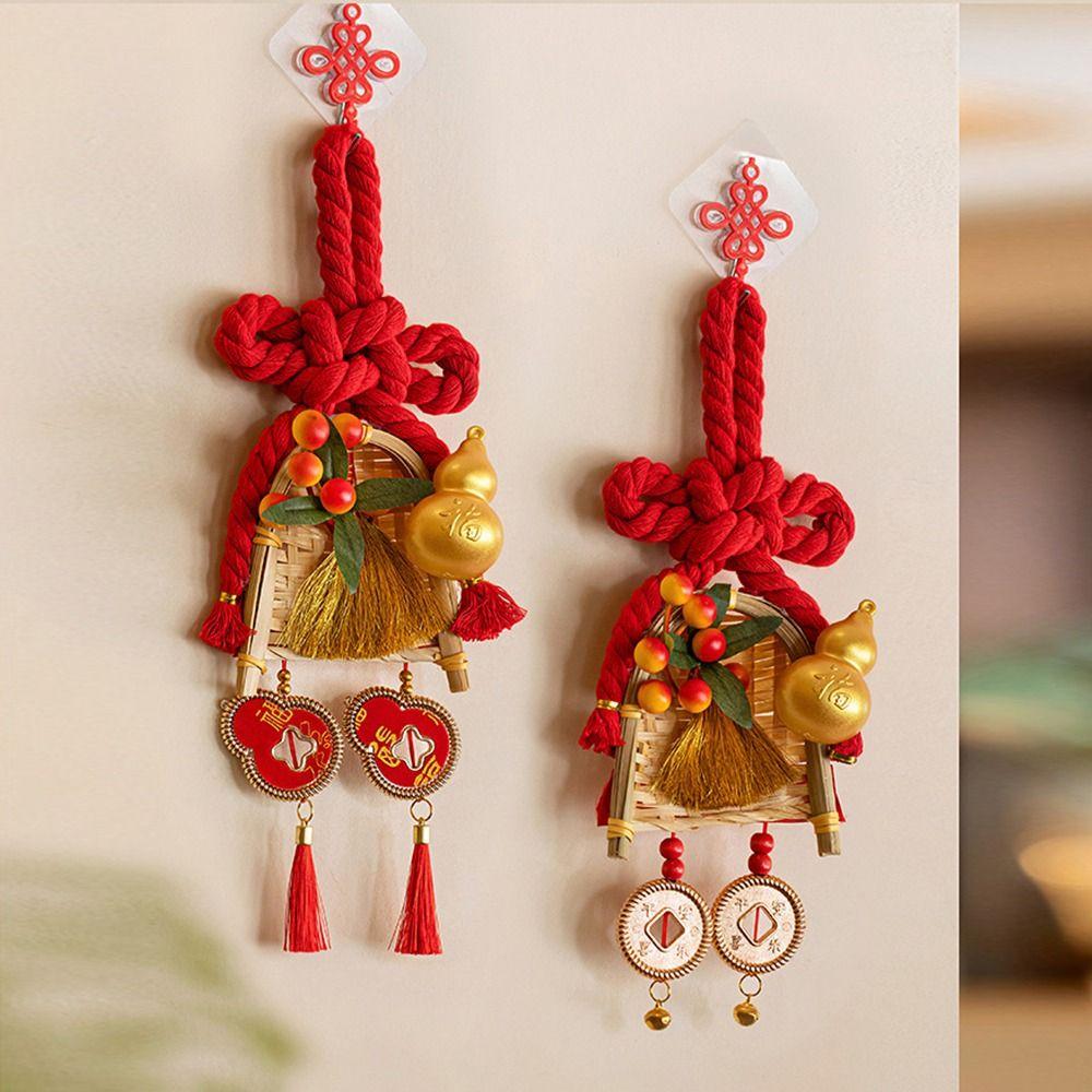 Traditional Design Chinese New Year Pendant Lucky Chinese Knot Chinese Knot Door Decoration Family Reunion Year of The Horse