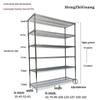 Chrome Plated Multi-layer Anti-static Wheeled Storage Cart