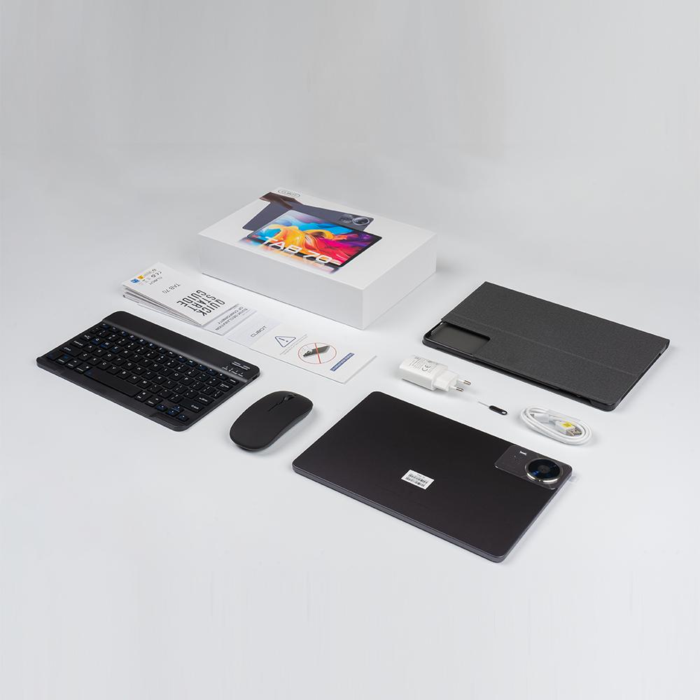 Cubot TAB 70, 2025 Neues Tablet, Android 14, Octa-Core, 6 GB RAM + 128 GB ROM, 10,95" HD+ Bildschirm, 8200 mAh, OTG, GPS, Face ID