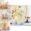 Alpaca Plush Toy With Pp Cotton Filling For Girls Bedroom Decor