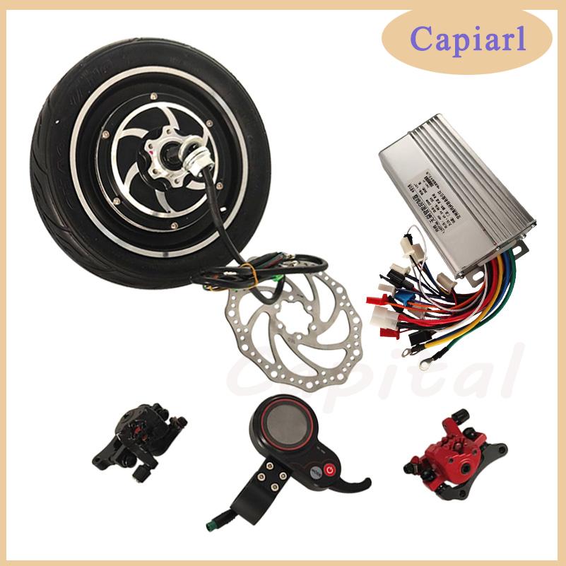 10 Inch Electric Scooter Motor 10x2.70-6.5 Vacuum Tire 48V 500W for Dualtron 3 Speedway 5 Front And Rear Wheel