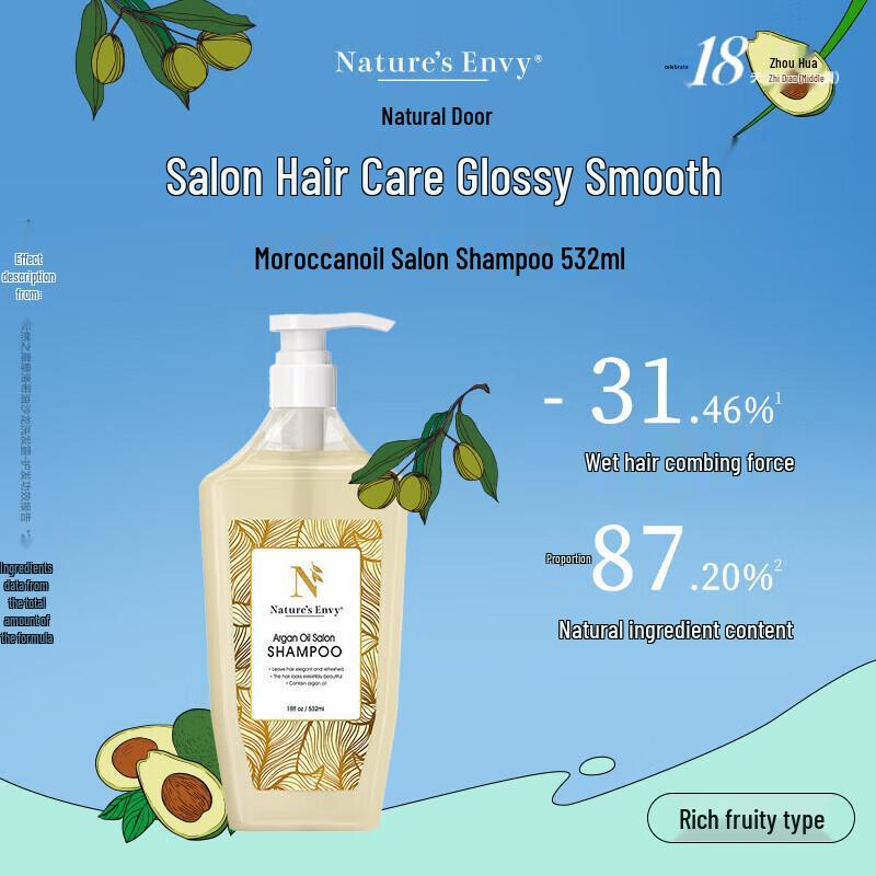 Nature s Gate Argan Oil Salon Shampoo