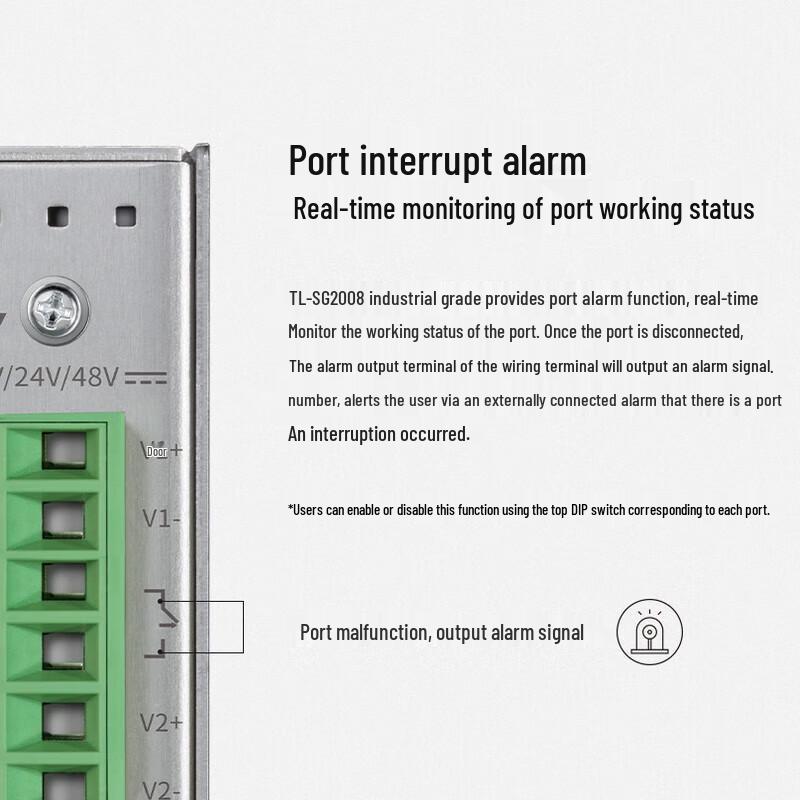 TP-LINK TL-SG2008 8-Port Gigabit Industrial Ethernet Switch