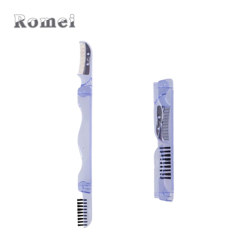 Stainless Steel Eyelash & Eyebrow Comb Brush