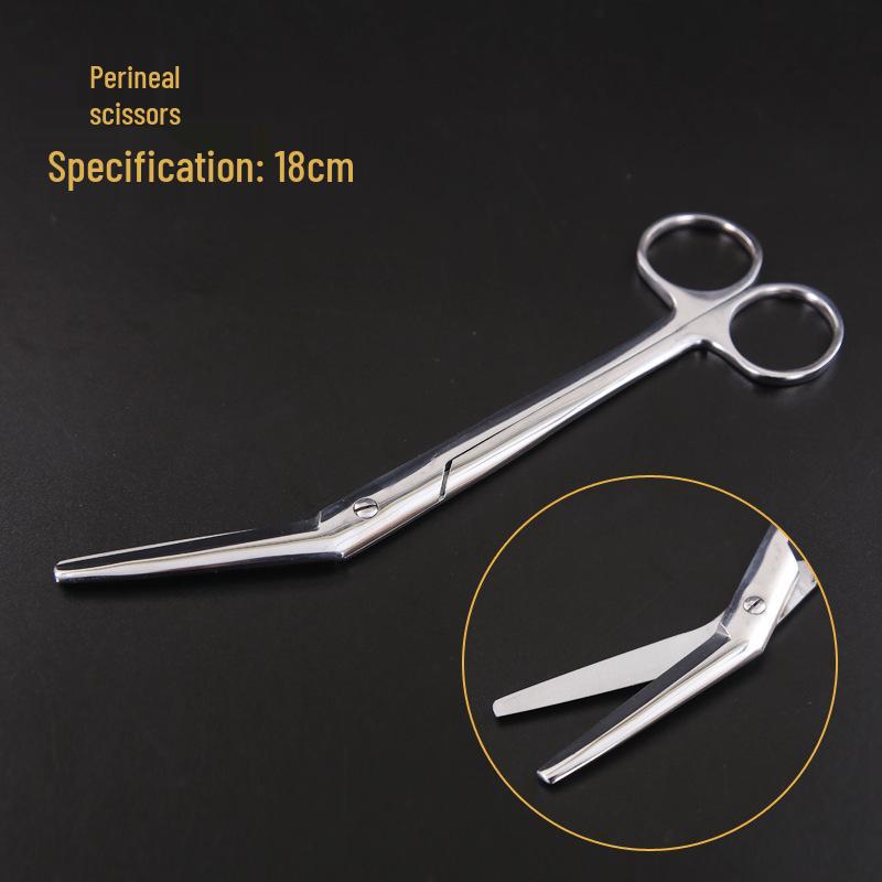 Stainless Steel Surgical & Teaching Dissection Scissors - Straight/Round Cutting & Gauze Scissors