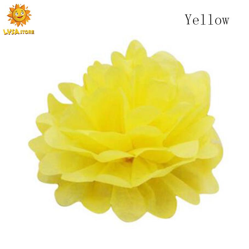 10inch 25cm European And American Party  Decorative Paper Flower Ball Handmade Garland For Wedding Dress Up Birthday Gathering