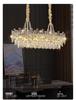 Luxury Postmodern Crystal Chandelier: Elegant Pendant Light for Living Room, Luxury Villa, or Trendy Restaurant