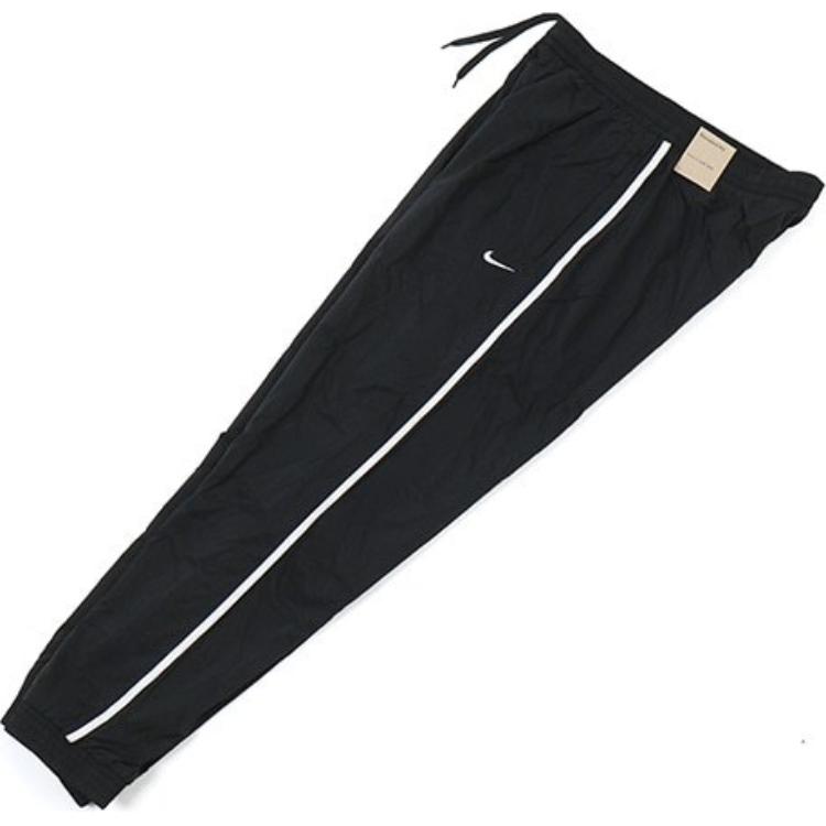 Nike Embroidered Logo Elastic Waist Joggers Men Bottoms Black DV9796-010