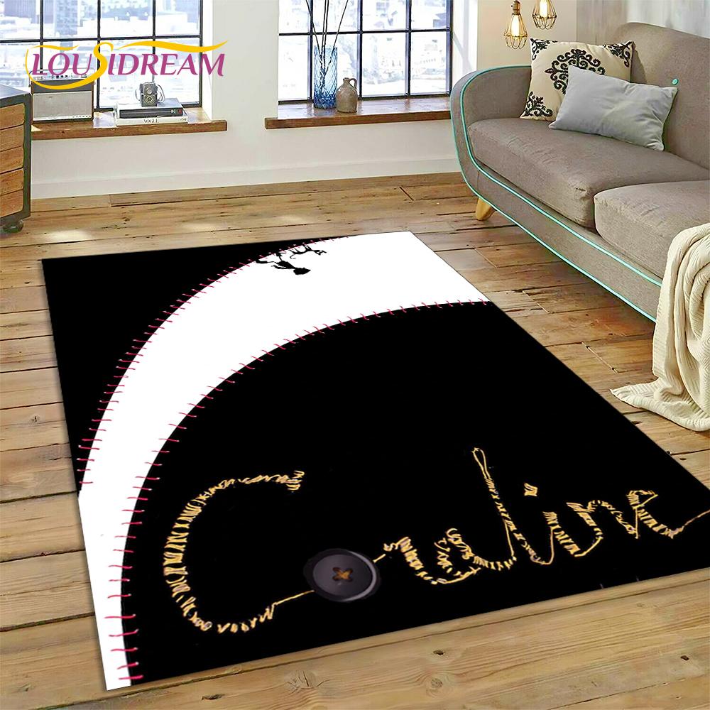 27 Style Coraline Secret Door Cartoon Horror Carpet Rug for Bedroom Living Room Home Sofa Decoration,kids Large Decor Floor Mat