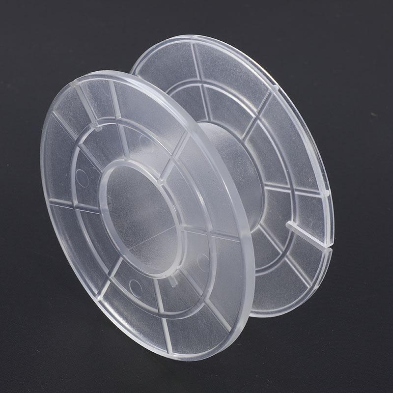 Clear Round Skeleton Plastic Spool for Audio Inductor Coil