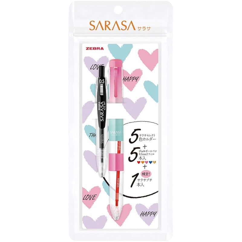 

zebra multifunction pen Sarasa Select Sara petite set SE-S5A15-GP
