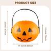 Halloween Candy Bucket Container, Decoration, with Handle, Holder,