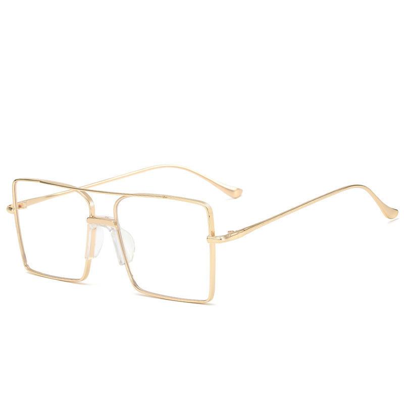 

JYL TS Square Street Shot Sunglasses UV Protection Men Women 1304 A-4573 лаванда бледный