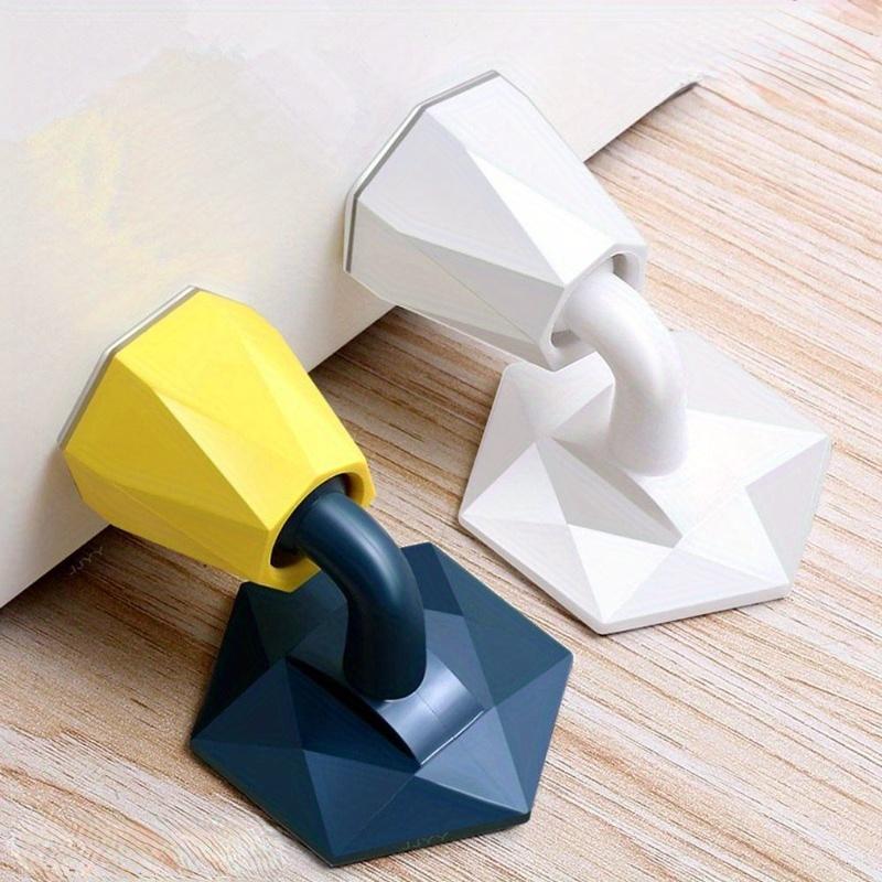 2Pcs-door suction resistor entry suction door touch door rear door handle bathroom silicone non-punching anti-collision silicone door