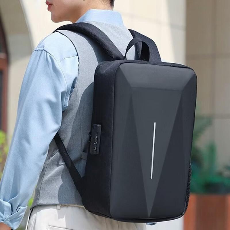 Shenglango Unisex Anti-theft Hard Shell Laptop Backpack