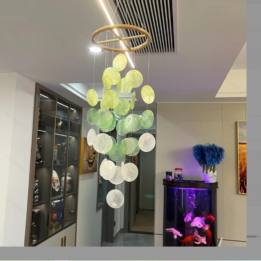 

Seashell Rainbow Wind Chime – Courtyard & Window Garden Ornament