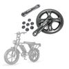 Ouxi V8 20 Zoll Elektrofahrrad Zubehör Prowheel Aluminium Kurbel Kurbel für Ouxi V8 Fat Bike Fahrrad Ersatzteile