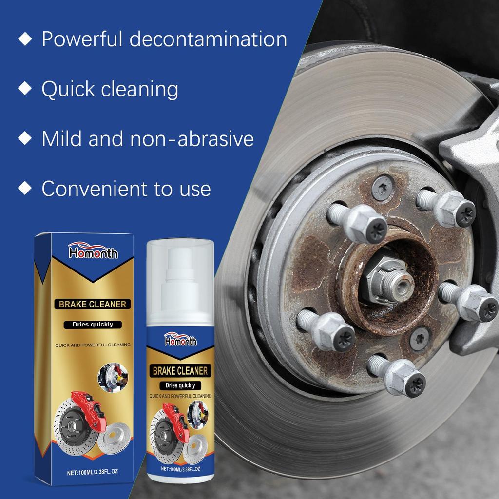 Homonth Automotive Brake Cleaner Automotive Effective Grease Remover Vehicle Brake System Cleaner