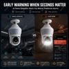 YOOSEE Ai APP Haus E27 Lichtkamera HD 5MP PTZ Ai Fahrzeugerkennung Zwei-Wege-Interkom Nachtsicht WIFI Kamera Mobile Verfolgung
