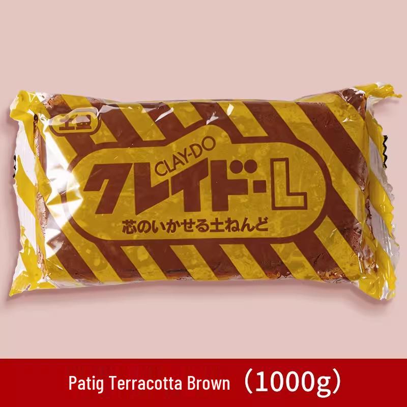 Ladoll White Air-Dry Clay Kit 500g - No-Bake DIY Stone Clay for Figures