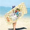 Personalized Pippi Adventures Beach Towel Microfiber Beach Towel Thin Absorbent for Beach Swimming Yoga Bath Sports. 0910248