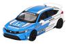 MINI GT Scale Honda Civic Type R 2023 Pace Car Blue Finished Product 1/64 #3 (Left-Hand Drive)