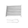 Hot Dog Roller Sausage Roller Rack Stainless Steel Barbecue Hot Dog Rack Sausage Grills Rack for Barbecue Enthusiasts